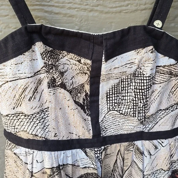 Anthropologie Leifsdottir Felidae Safari leopard print fit and flare dress 8 - Picture 6 of 12